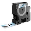 DYMO Schriftband D1 53710 S0720920, 24 mm, schwarz auf transparent, 1 St.