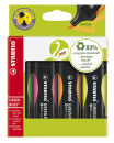 STABILO GREEN BOSS Textmarker farbsortiert, 4 St.