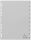 DURABLE Ordnerregister DIN A4 Vollformat 1-10 grau 10-teilig, 1 Satz