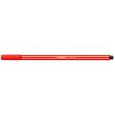 STABILO Pen 68 Filzstifte rot, 10 St.