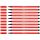 STABILO Pen 68 Filzstifte rot, 10 St.