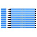 STABILO Pen 68 Filzstifte blau, 10 St.