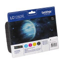 brother LC-1280XLBK/C/M/Y schwarz, cyan, magenta, gelb...