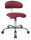 Topstar Bürostuhl Sitness® 40, ST290W51 Stoff rot, Gestell chrom