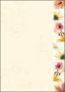 SIGEL Motivpapier Flowerstyle Motiv DIN A4 90 g/qm 50 Blatt