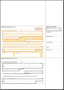 SIGEL SEPA-Überweisungsschein/-Zahlschein Bankformulare ZV572, 250 Blatt
