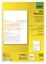 SIGEL SEPA-Überweisungsschein/-Zahlschein Bankformulare ZV572, 250 Blatt