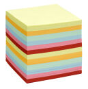 folia Notizzettel lose farbsortiert 9,0 x 9,0 cm, ca. 700...