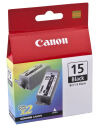 Canon 2x BCI-15 BK schwarz Druckerpatronen, 2er-Set