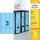 AVERY Zweckform Ordneretiketten L4753-20 blau, 20 Blatt