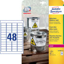 AVERY Zweckform wetterfeste Folienetiketten L4778-20...