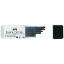 FABER-CASTELL 123121 Zirkelminen H 2,0 mm, 6 St.