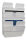 DURABLE Wandprospekthalter Flexiplus weiß DIN A4 quer 6 Fächern 34,0 x 10,0 x 52,0 cm, 1 St.
