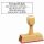 Textstempel, individualisierbar ohne Logo, 1 St.