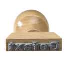 "Textstempel ""Gefaxt"" ohne...