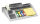 Post-it® Schreibtisch-Organizer C50 silber ABS-Kunststoff 7 Fächer 25,6 x 16,8 x 6,8 cm