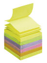 Post-it® Z-Notes Haftnotizen R330NR farbsortiert, 6 Blöcke