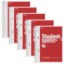 BRUNNEN Collegeblöcke Student Kleinformat kariert...