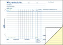 AVERY Zweckform Wochenbericht Formularbuch 1311, 1 St.