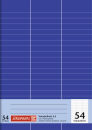 BRUNNEN Vokabelheft Lineatur 54 liniert DIN A5 ohne Rand, 32 Blatt, 1 St.