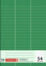 BRUNNEN Vokabelheft Lineatur 54 liniert DIN A5 ohne Rand, 32 Blatt, 1 St.