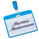 DURABLE Namensschilder mit Clip 9,0 x 6,0 cm, 25 St.
