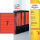 AVERY Zweckform Ordneretiketten L4762-20 rot, 20 Blatt