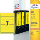 AVERY Zweckform Ordneretiketten L4765-20 gelb, 20 Blatt