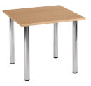 SODEMATUB Tischplatte buche rechteckig 80,0 x 80,0 x 2,5 cm
