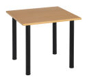 SODEMATUB Tischplatte buche rechteckig 80,0 x 80,0 x 2,5 cm