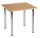 SODEMATUB Tischplatte buche rechteckig 80,0 x 80,0 x 2,5 cm