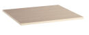 SODEMATUB Tischplatte ahorn rechteckig 80,0 x 80,0 x 2,5 cm