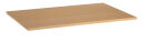 SODEMATUB Tischplatte buche rechteckig 120,0 x 80,0 x 2,5 cm
