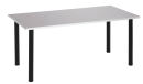 SODEMATUB Tischplatte lichtgrau rechteckig 160,0 x 80,0 x 2,5 cm