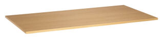 SODEMATUB Tischplatte buche rechteckig 160,0 x 80,0 x 2,5 cm