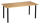 SODEMATUB Tischplatte buche rechteckig 160,0 x 80,0 x 2,5 cm