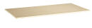 SODEMATUB Tischplatte ahorn rechteckig 160,0 x 80,0 x 2,5 cm