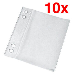 VELOFLEX Heftstreifen, selbstklebend Doppelheftfix transparent Kunststoff, 10 St.
