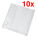 VELOFLEX Heftstreifen, selbstklebend Doppelheftfix transparent Kunststoff, 10 St.