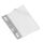 VELOFLEX Heftstreifen, selbstklebend Doppelheftfix transparent Kunststoff, 50 St.