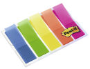 Post-it® Mini Haftmarker farbsortiert 5x 20 Streifen