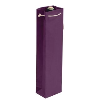 VP Geschenktüten für Flaschen lila 9,5 x 38,0 cm, 25 St.