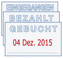 "trodat Datumstempel mit Text...