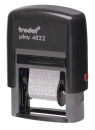 trodat Textstempel printy 4822 selbstfärbend schwarz ohne Logo, 1 St.