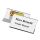 DURABLE Namensschilder mit Magnet 9,0 x 5,4 cm, 25 St.