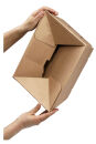 ColomPac® Versandkartons Blitzbodenkartons 23,8 x 17,0 x 6,0 - 13,0 cm, 10 St.