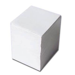 Notizzettel lose weiß 9,7 x 9,7 cm, ca. 500 Blatt, 1 Pack