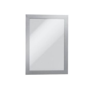 DURABLE Magnetrahmen selbstklebend DURAFRAME® silber A5, 2 St.