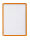 DURABLE Sichttafeln SHERPA® PANEL DIN A4 orange, Öffnung oben, 5 St.