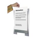 Kerkmann Plakathalter Look alu DIN A3 37,7 x 2,0 x 50,0...